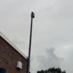 Bliksem sensor installatie